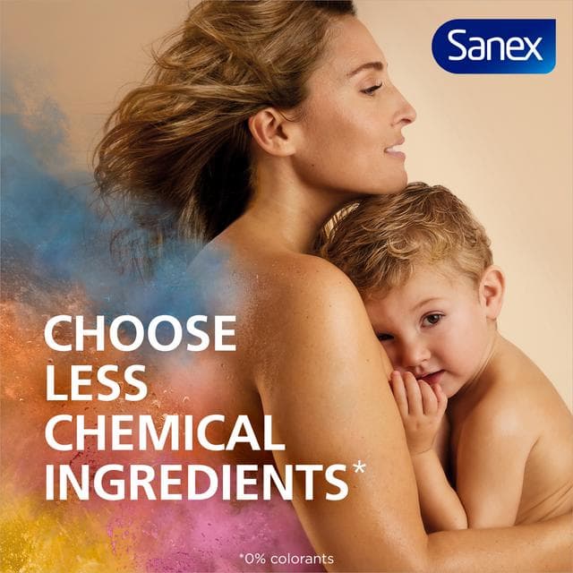 Sanex Zero% Hypoallergenic Nourishing Baby Bath Foam & Shampoo 450ml - gallery image 3