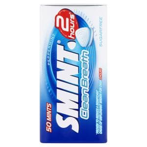Smint 2 Hours Clean Breath Sugar Free Mints Pieces x50 35g