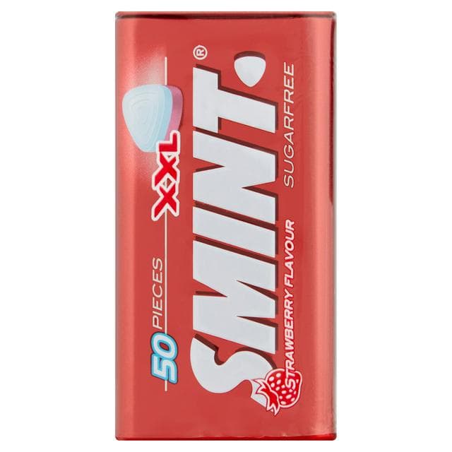 Smint XXL Sugarfree Strawberry Flavour Mints Pieces x50 35g - gallery image 1