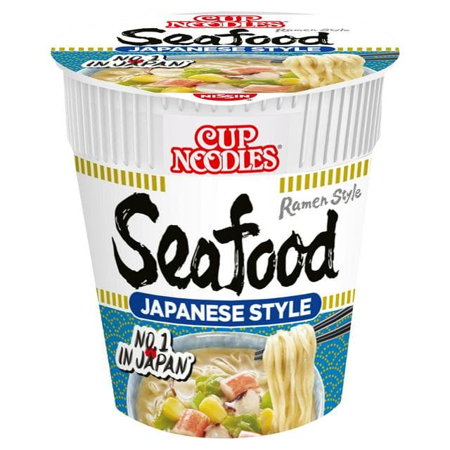 Nissin Cup Noodles Seafood Japanese Style Instant Ramen Pot 75g - gallery image 1