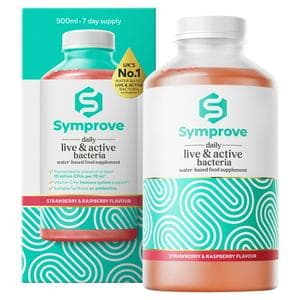 Symprove Strawberry & Raspberry Flavour Water Based Food Supplement 500ml