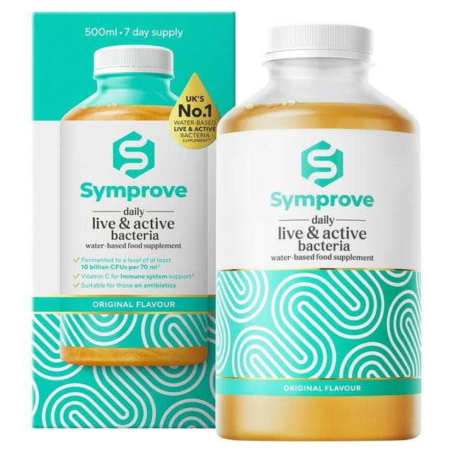 Symprove Daily Live & Active Bacteria Original Flavour Water Based Food Supplement 500ml - gallery image 1