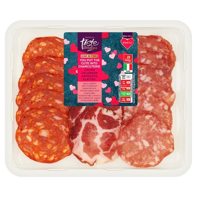 Sainsbury's 100g Italian Calabrese Selection, Taste the Difference - gallery image 1