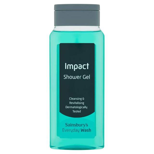 Sainsbury's Impact Shower Gel 300ml - gallery image 1