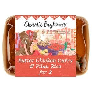 Charlie Bigham's Butter Chicken Curry & Pilau Rice 812g