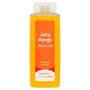 Sainsbury's Everyday Wash Juicy Mango Shower Gel 500ml