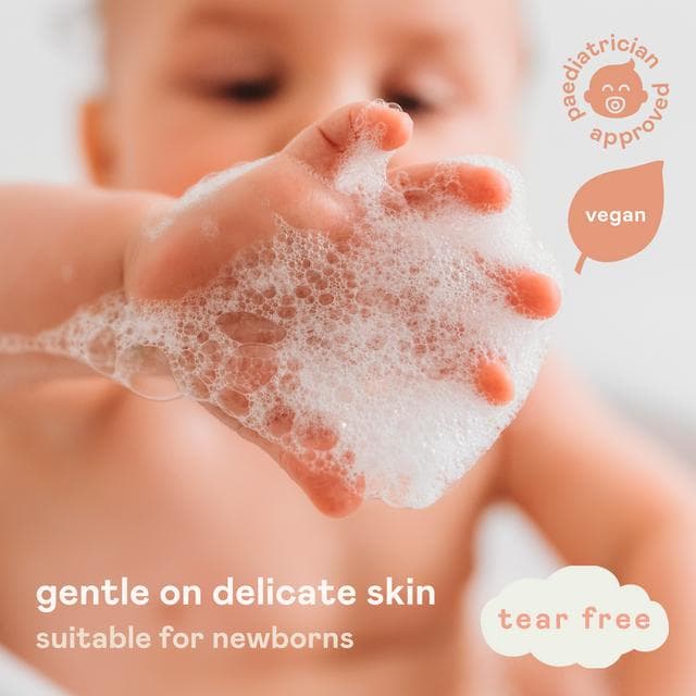 Nala's Baby Body Wash & Shampoo with Oats Camomile Hibiscus 200ml - gallery image 4