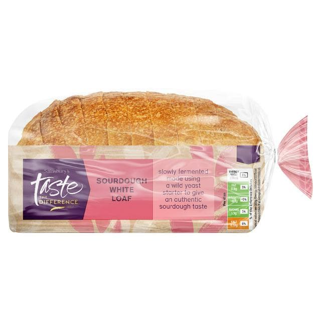 Sainsbury's White Tinned Sourdough Bread, Taste the Difference 500g - gallery image 1