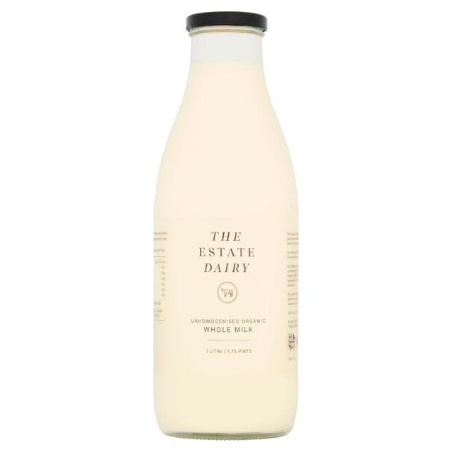 The Estate Dairy Unhomogenised Organic Whole Milk 1L - gallery image 1