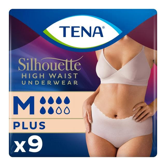 TENA Silhouette Incontinence Pants Cream M Pack x9 - gallery image 1