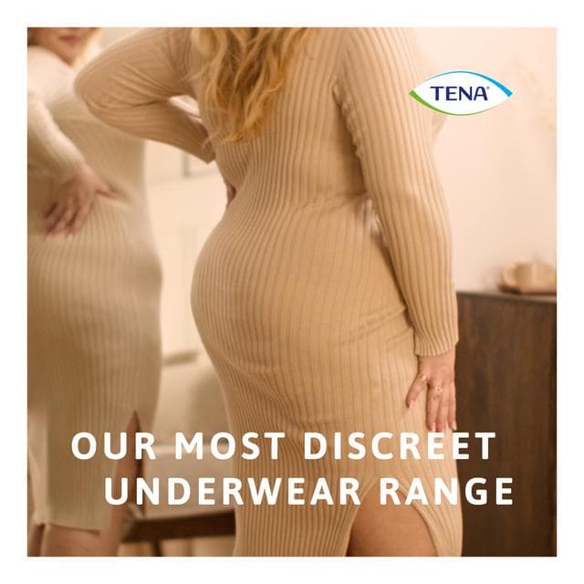 TENA Silhouette Incontinence Pants Cream M Pack x9 - gallery image 2