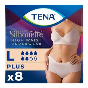 Tena Silhouette Incontinence Pants Cream L Pack x8