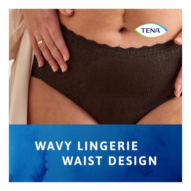 TENA Silhouette Incontinence Pants Black M Pack x9 - gallery image 3