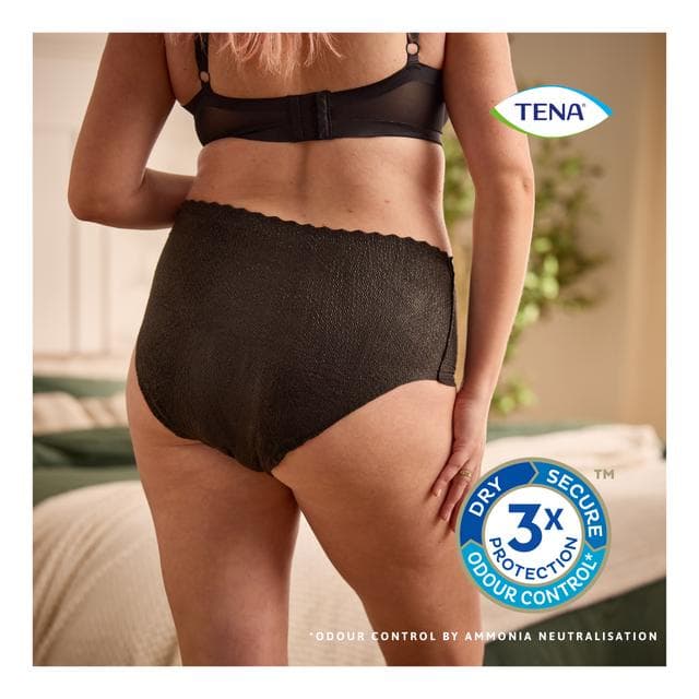 TENA Silhouette Incontinence Pants Black L Pack x8 - gallery image 5