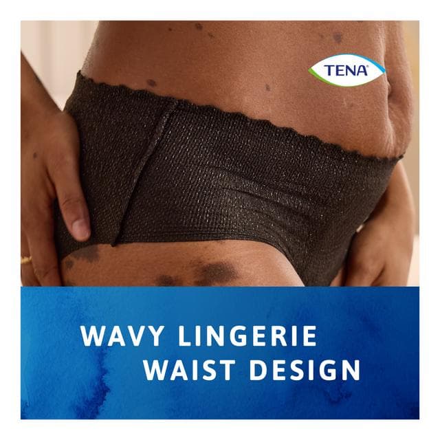 TENA Silhouette Incontinence Pants Black M Pack x12 - gallery image 3