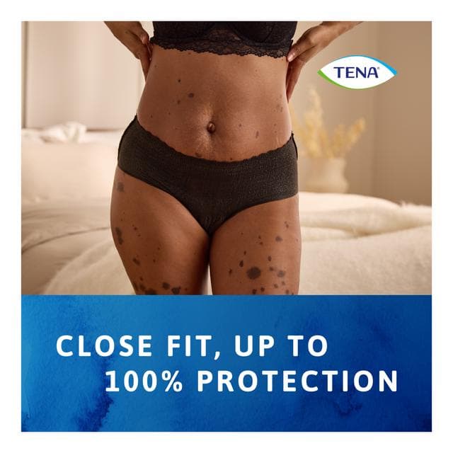 TENA Silhouette Incontinence Pants Black M Pack x12 - gallery image 4