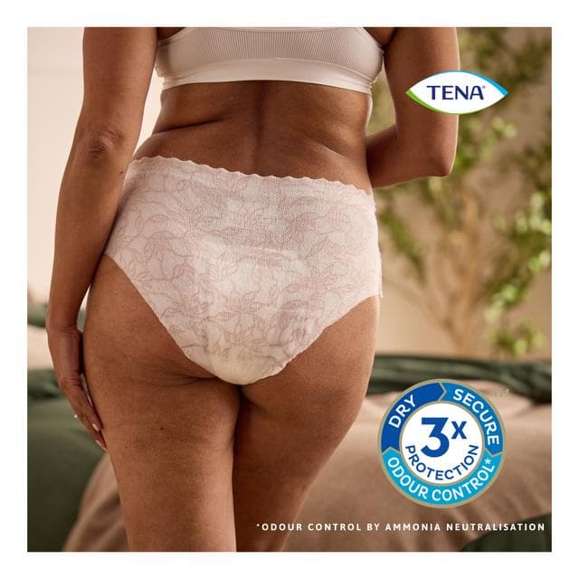 TENA Silhouette Incontinence Pants Black M Pack x12 - gallery image 6