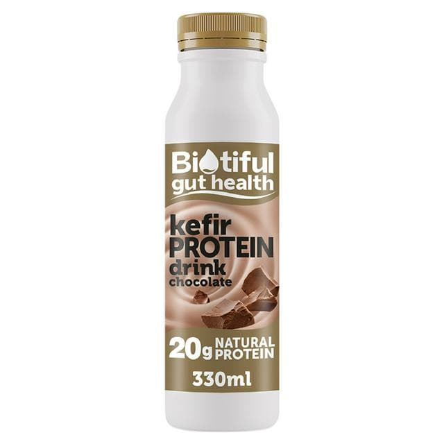 Biotiful Gut Health Kefir Chocolate High Protein Drink 330ml - gallery image 1