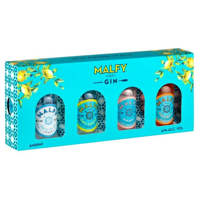 Malfy 4 x 5cl Gin Gift Set - gallery image 1