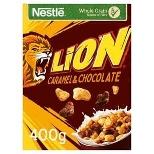 Nestle Lion Caramel and Chocolate Cereal 400g