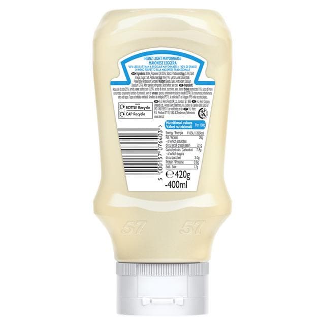 Heinz Seriously Good Light Mayonnaise 420g - gallery image 3
