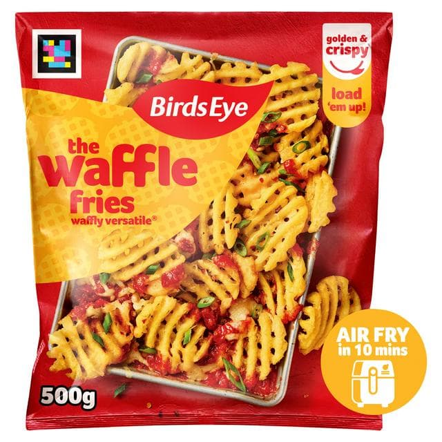 Birds Eye Potato Waffles Fries 500g - gallery image 1