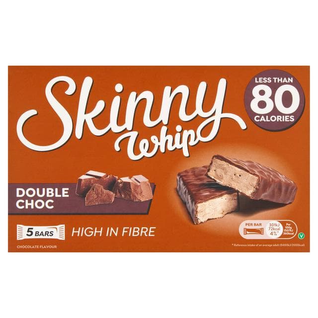 Skinny Whip Double Choc 5x20g - gallery image 1