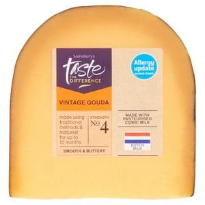Sainsbury's Vintage Gouda, Taste the Difference 180g