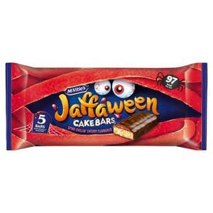 McVitie's Jaffaween 5 x 24.4g Cherry Multipack Cake Bars