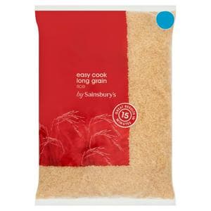 Sainsbury's Easy Cook White Rice 4kg