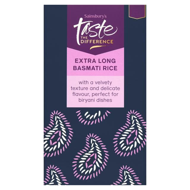 Sainsbury's Basmati Rice Extra Long, Taste the Difference 500g - gallery image 1