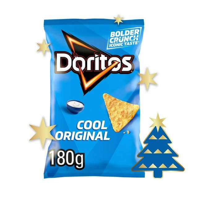 Doritos Cool Original Tortilla Chips Sharing Bag Crisps 180g - gallery image 1
