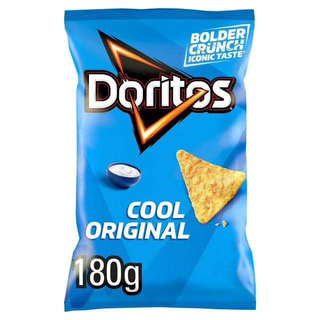 Doritos Cool Original Tortilla Chips Sharing Bag Crisps 180g - gallery image 1