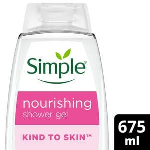 Simple Kind to Skin Shower Cream Nourishing 675ml