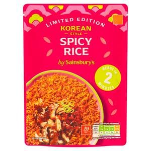 Sainsbury's Korean Style Spicy Rice, Limited Edition 250g