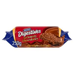 McVitie's Seriously Chocolatey Digestive Biscuits 250g