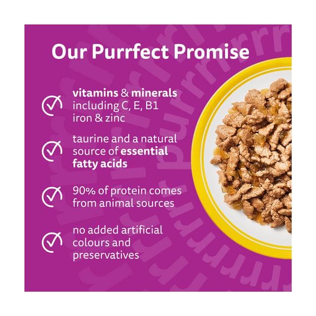 Whiskas 1+ Poultry Feast in Jelly Wet Cat Food 80 x 85g - gallery image 2