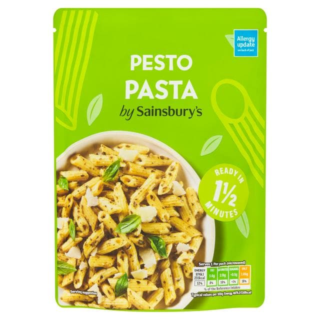 Sainsbury's Pesto Pasta 200g - gallery image 1