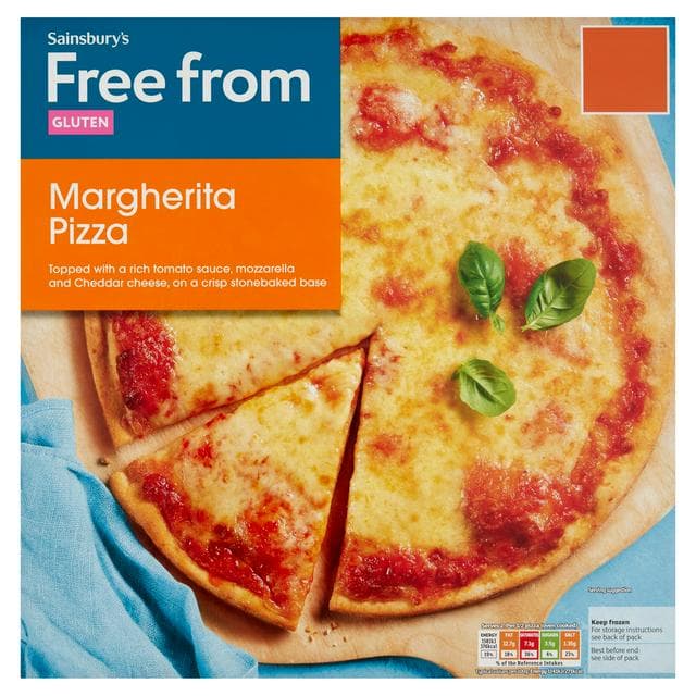Sainsbury's Free From Margherita Pizza 301g - gallery image 1