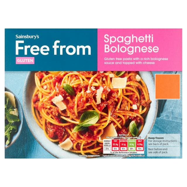 Sainsbury's Free From Spaghetti Bolognese 300g - gallery image 1