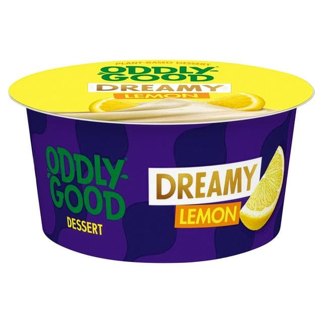 Oddlygood Dreamy Lemon Plant Based Gluten Free Dessert 130g - gallery image 1