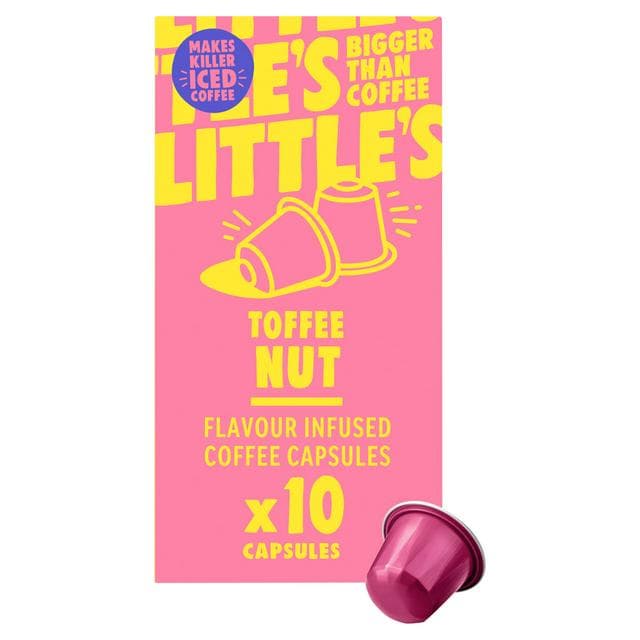 Little's Toffee Nut Flavour Infused Coffee Capsules x10 55g - gallery image 1