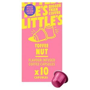 Little's Toffee Nut Flavour Infused Coffee Capsules x10 55g