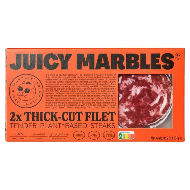 Juicy Marbles Thick Cut Filet 2x113g - gallery image 1