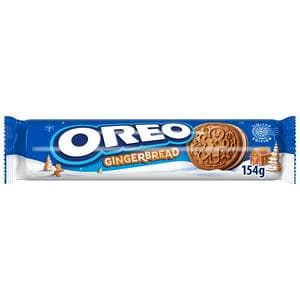 Oreo 154g Gingerbread Flavour Sandwich Biscuit, Limited Edition