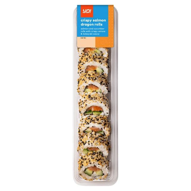 YO! 202g Crispy Salmon Dragon Rolls - gallery image 1