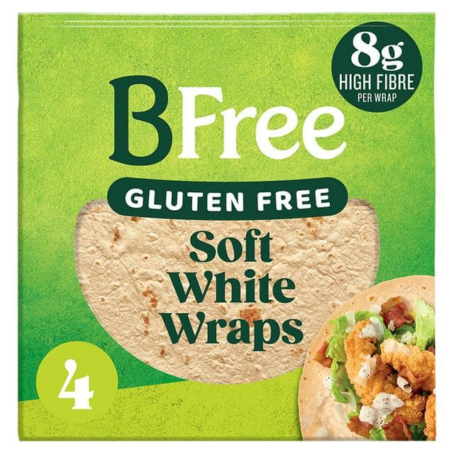BFree Gluten Free Soft White Wraps x4 - gallery image 1