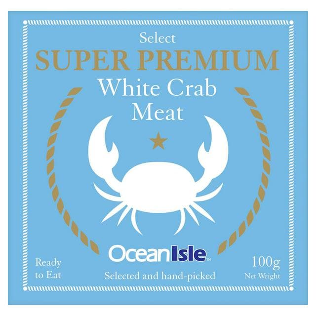 Ocean Isle Select Super Premium White Crab Meat 100g - gallery image 1