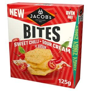 Jacob's Sweet Chilli & Sour Cream Flavour Bites 125g