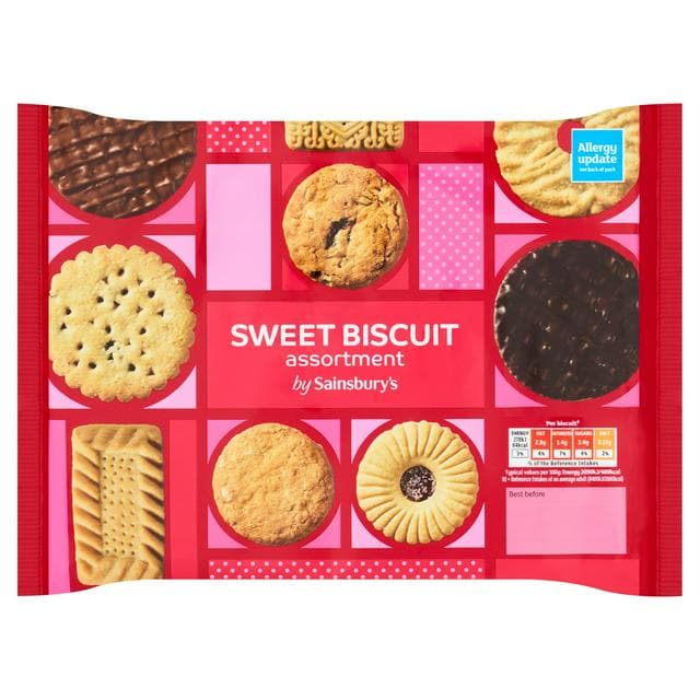 Sainsbury's Sweet Biscuit Assortment 400g - gallery image 1